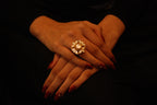 The Surya-Vilash Mother-of-Pearl Ring