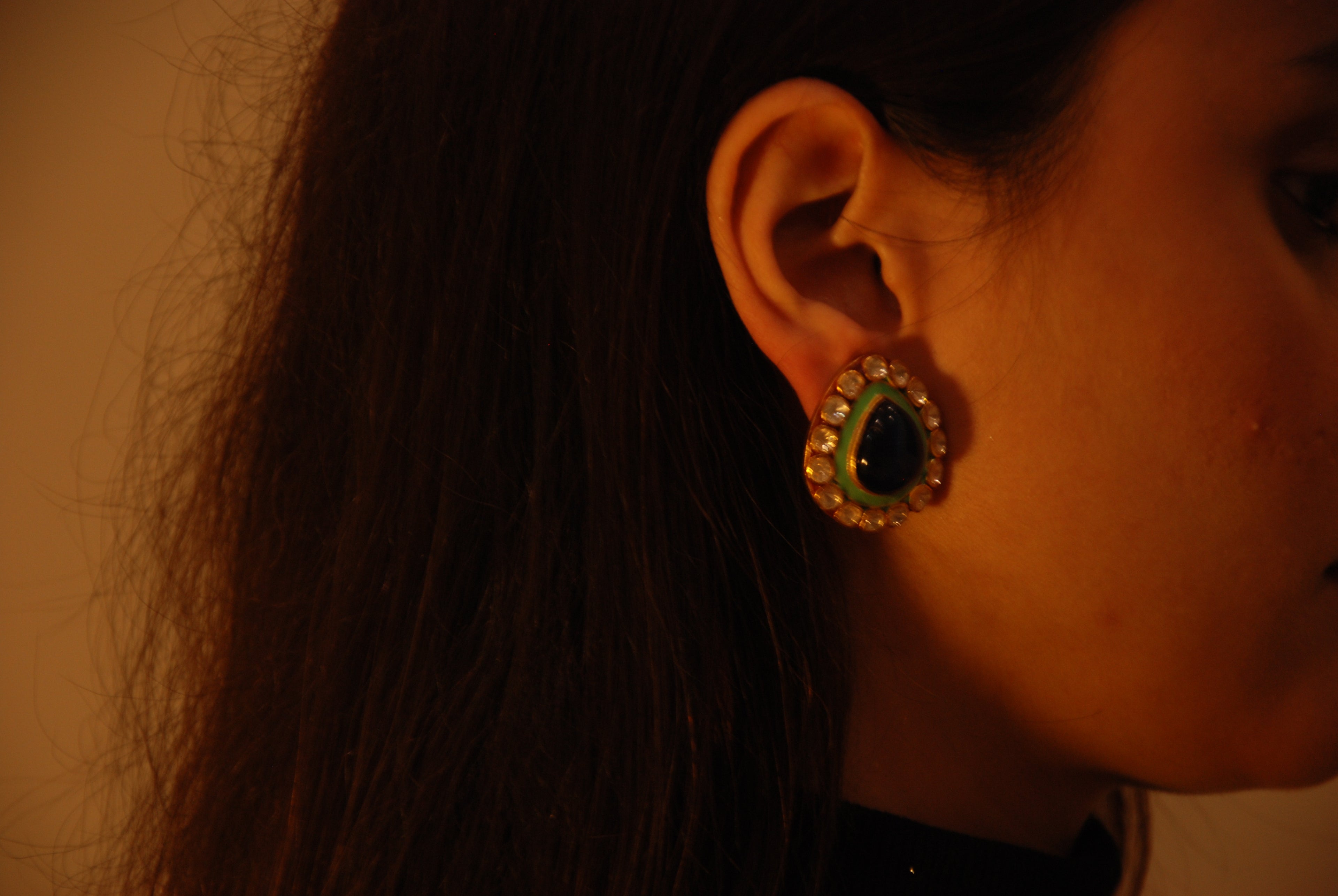 Gulzar Meenakari Studs
