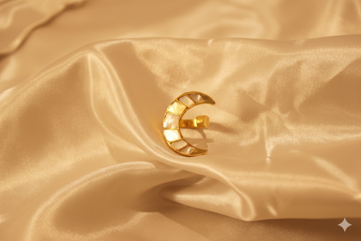 The Crescent Moon Ring