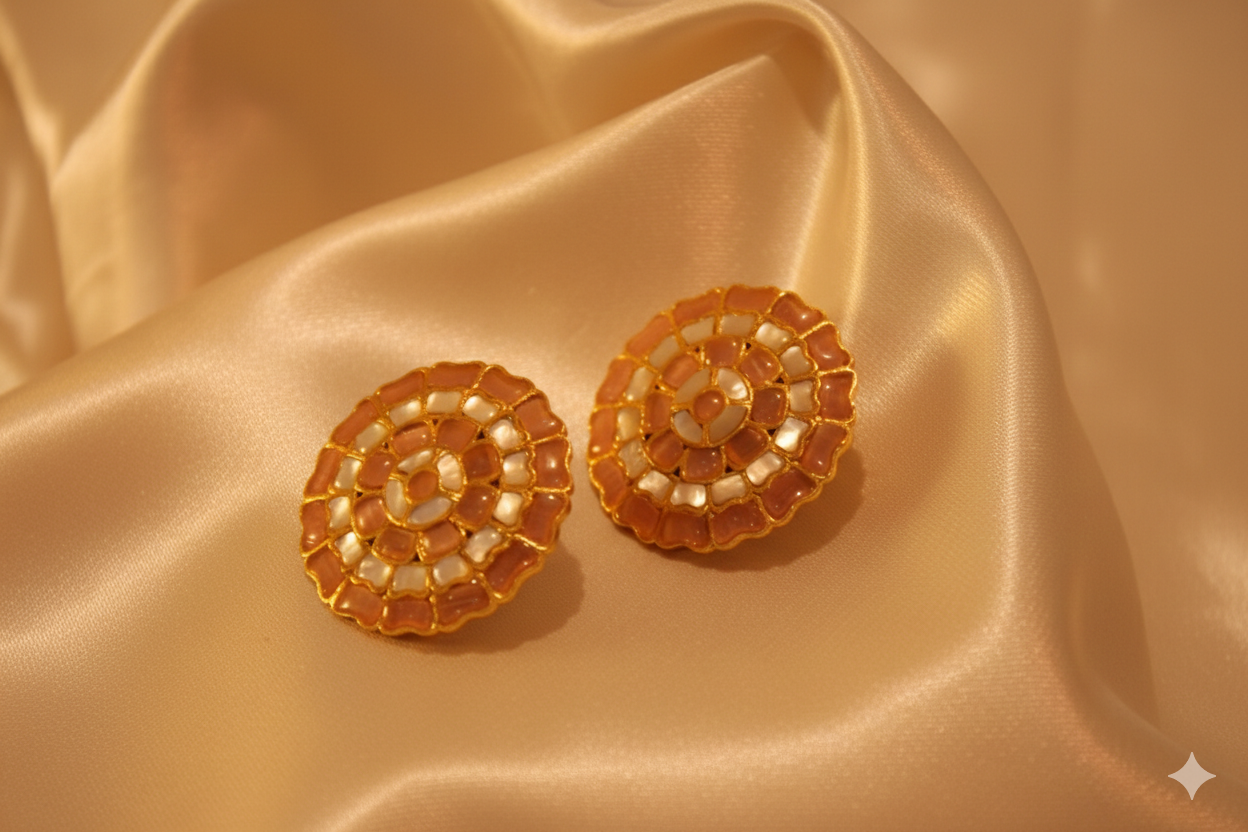 The Noor-e-Ghera Mosaic Studs