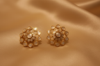 The Gul-e-Moti Bloom Studs