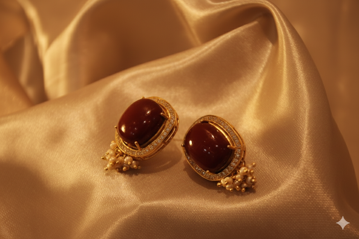 The Vintage Merlot Studs