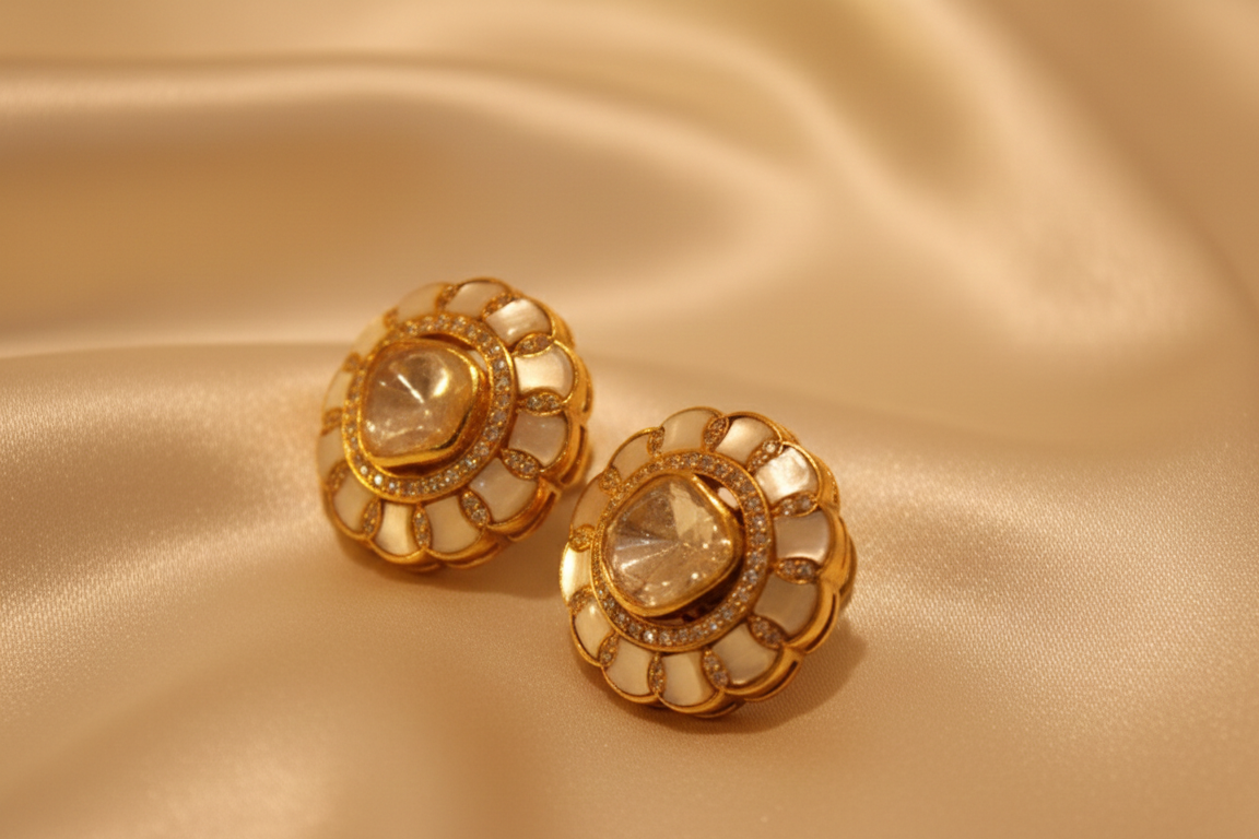 The Gul-e-Sheesh Bloom Studs