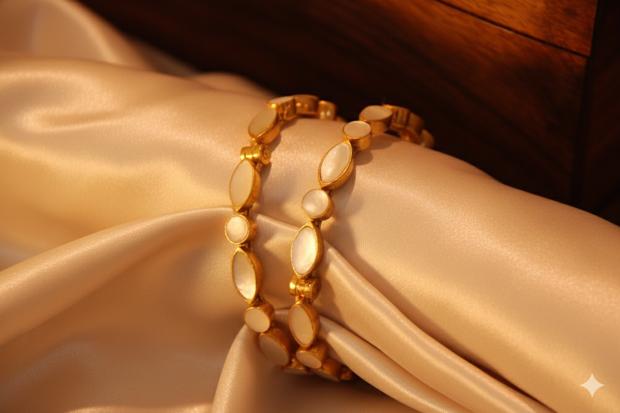 The Noor-e-Shab Marquise Bangle