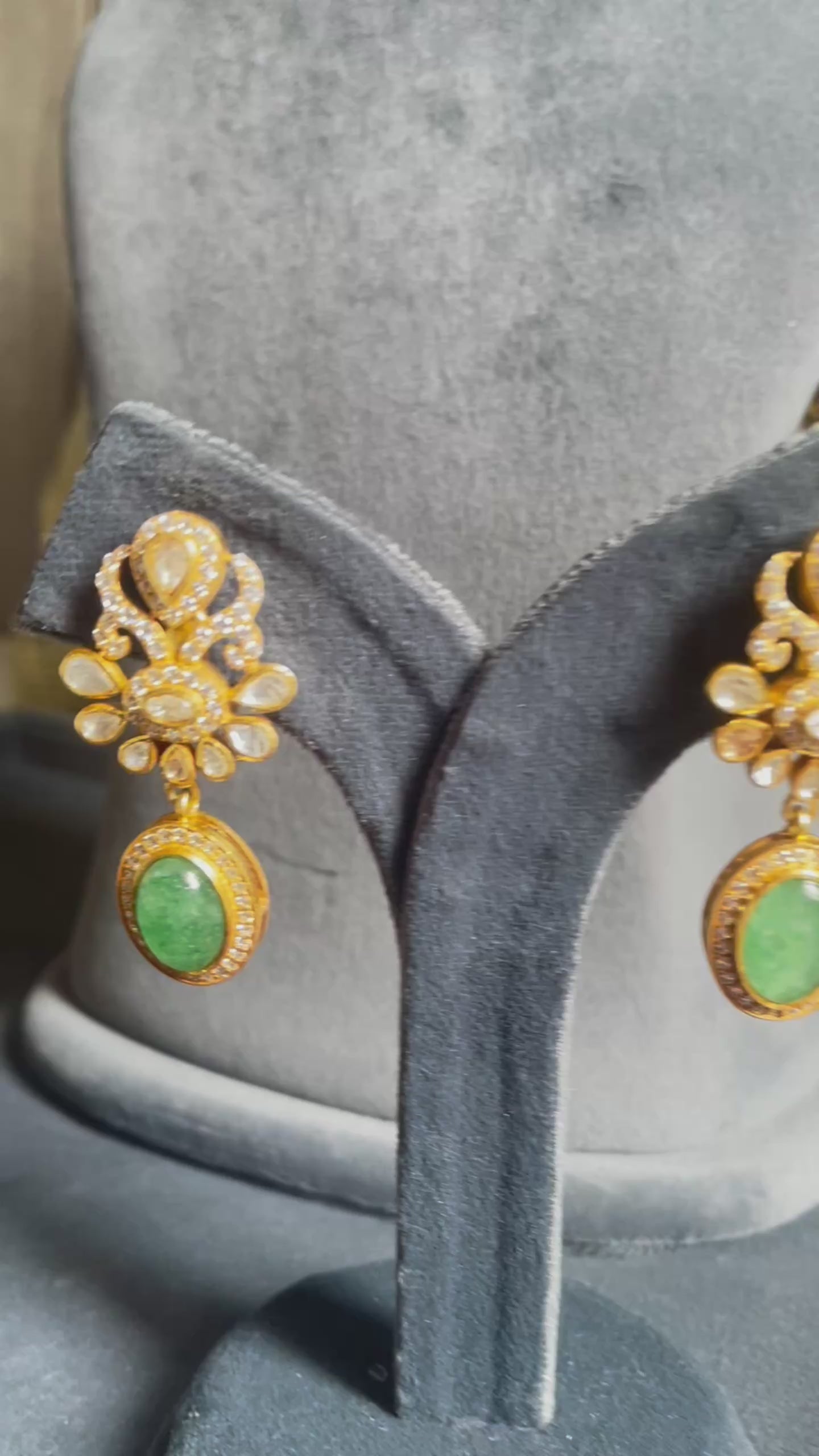 The Zamurrud Bagh Drop Earrings