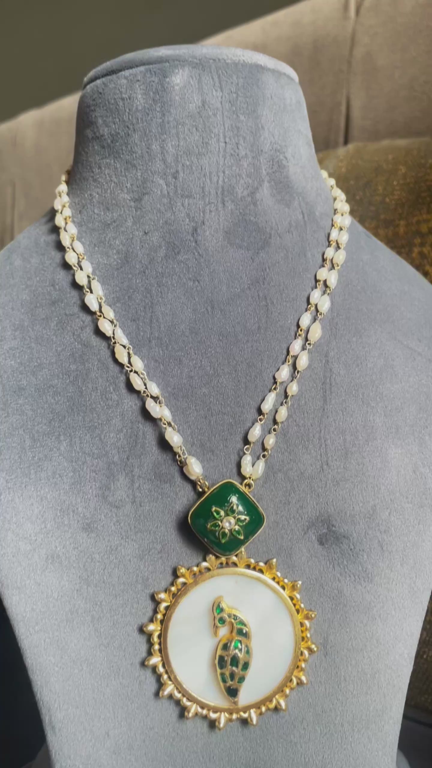 The Mor-Pankh Shell Medallion