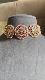 The Gulistan Turquoise Choker Set