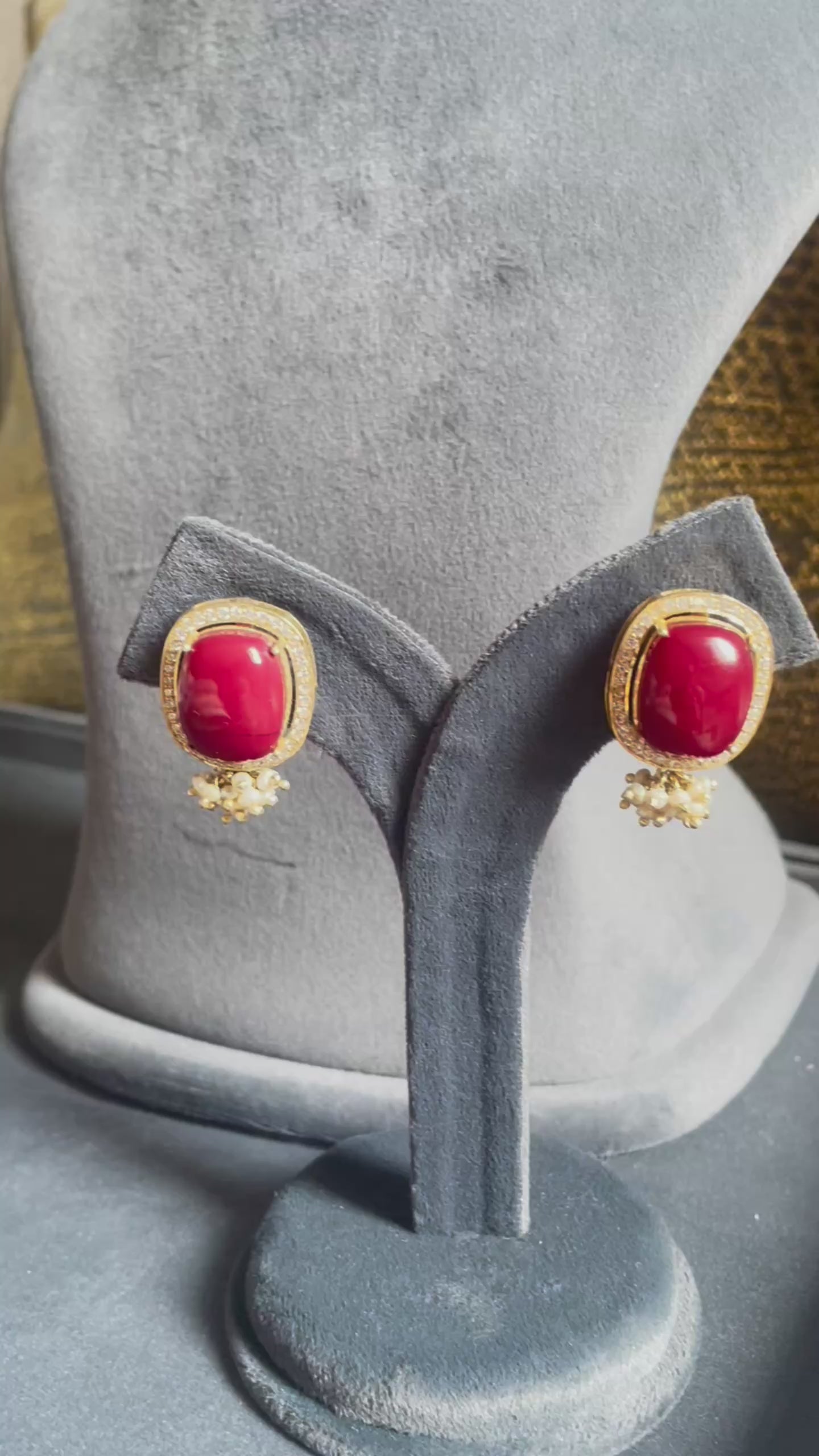 The Vintage Merlot Studs